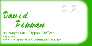 david pippan business card